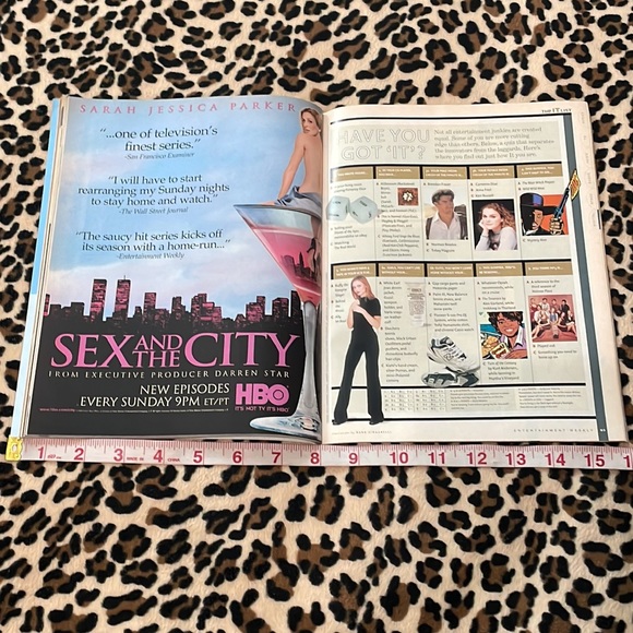 1999 Entertainment Weekly Magazine Issue June 25/July 2 Vintage Heather Graham - Picture 12 of 17